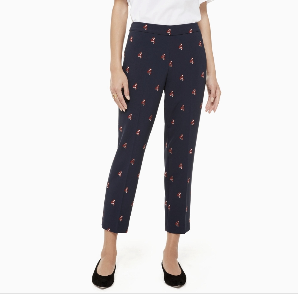 Kate Spade Fox Print Pants